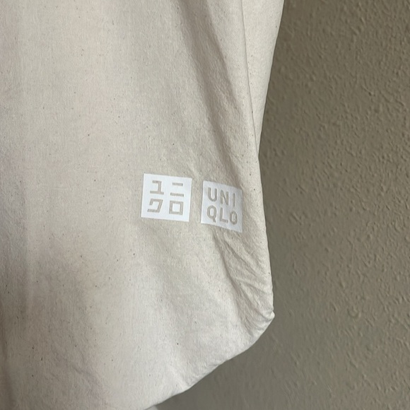 Uniqlo Sz L 100% Cotton Summer Tote - Picture 3 of 14